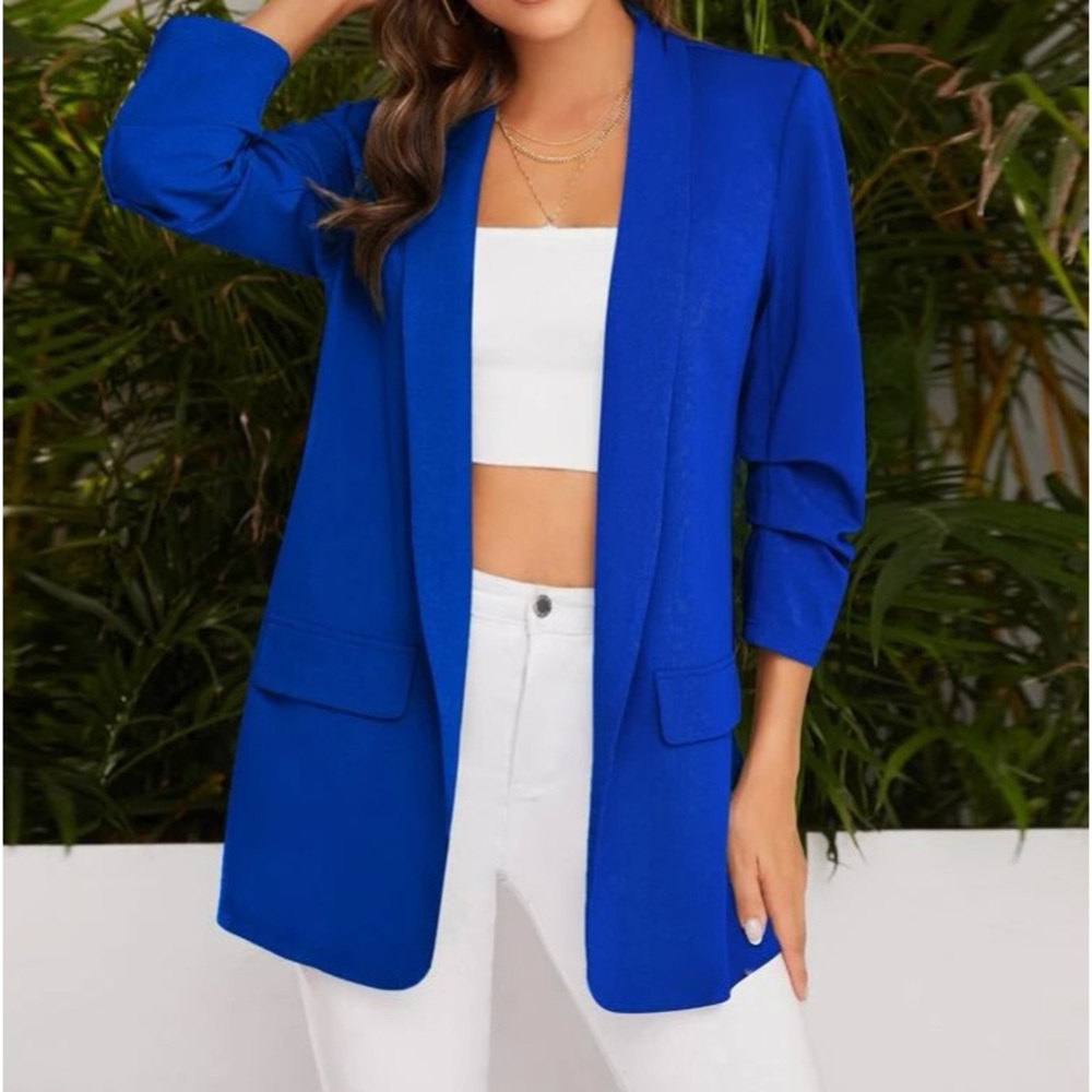 Blue blazer